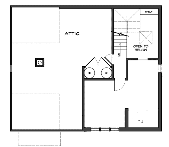 second floor plan